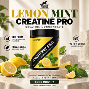 Concentrado de Proteína de Suero de Leche Elma Food 1KG Sin Azúcar Añadido 50 Porciones Fórmula de Crecimiento Muscular con BCAA Proteína en Polvo Sin GMO - Product Image 1