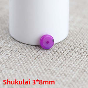 Perles d'espacement en acrylique imitation pierres précieuses - Product Image 1