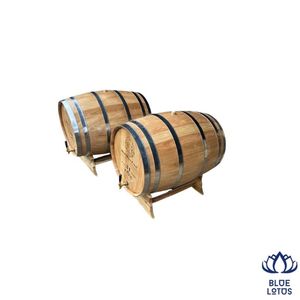 Baril de vieillissement en bois de chêne de qualité alimentaire, style vintage durable, idéal pour le whisky, le vin et les bains de glace - Vente chaude - Product Image 1