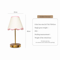 Lampe de table en forme de champignon, lumière LED à intensité variable, lampe de chevet, éclairage intérieur, décoration de luxe pour la maison, lampe LP pour chambre à coucher, salon