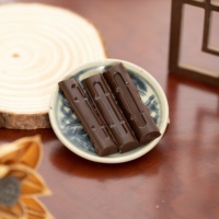 Chocolate Negro con Almendras 85% Certificado ISO, Barras de Chocolate Sólido para Regalo al por Mayor con Logotipo Personalizado en Caja de Empaque Personalizada