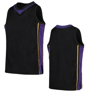 Servicio OEM, Conjunto de Uniformes de Baloncesto Juveniles Personalizados, Uniformes de Baloncesto Transpirables al por Mayor para Clubes, Corte Automatizado, 160g - Product Image 1