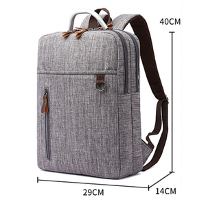 Mochila para Portátil Oxford Resistente al Agua y Duradera con Forro de Poliéster y Cierre de Cremallera, Mochila Universitaria Portátil Unisex - Product Image 4