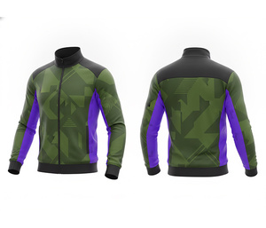 Chaqueta Deportiva de Sublimación Completa de Alta Calidad, Ropa para Correr y Fitness, Cálida, Transpirable y de Secado Rápido |   Tallas Hombre Mujer Juvenil - Product Image 6