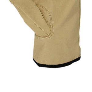 Gants de sécurité d'hiver anti-coupure en cuir double paume certifiés CE, en cuir de vachette de haute qualité, mitaines de travail à doigts complets, vente en gros industrielle - Product Image 5