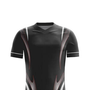 Uniforme de fútbol profesional, tela ultraligera, paneles de malla transpirable, ajuste elástico, costuras duraderas, diseño elegante - Product Image 4
