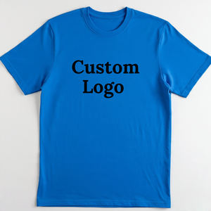 Camisetas de Hombre de Manga Corta, Color Sólido, 100% Algodón, Secado Rápido, Transpirables, Cuello Redondo, Estampadas - Product Image 6