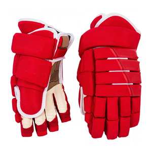 Gants de hockey sur glace Premium Harry Johnson avec fermeture auto-agrippante, coques synthétiques durables, en cuir, conçus pour une protection ultime - Product Image 4