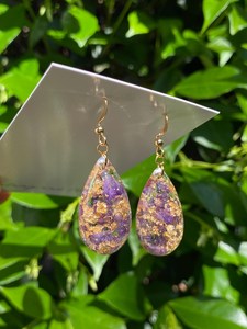 Pendientes de Resina Tradicionales Hechos a Mano, Ecológicos, Modelo para Mujer, Únicos, Ligeros, de Alta Calidad, Hechos a Mano, en Tendencia - Product Image 3