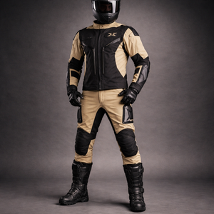 Veste et pantalon de moto toutes saisons avec doublure imperméable et chaude amovible, taille personnalisée, respirant, pour le tourisme - Product Image 1