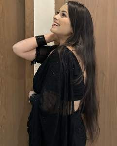 Sari noir en tissu Georgette, vêtements ethniques indiens Bollywood, best-seller, tendance, export, dernière collection, vêtements de fête exclusifs pour femmes - Product Image 3