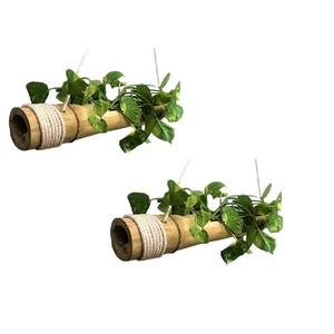 Maceta Colgante de Bambú Tejida al por Mayor |   Natural y Ecológico - Product Image 1