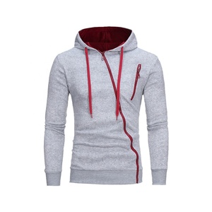 Sweat à capuche en molleton doux uni pour homme, design épaules tombantes, logo personnalisé, respirant, séchage rapide, coton/polyester, streetwear, hiver - Product Image 3