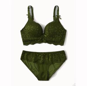 Conjunto de Ropa Interior Deportiva de Dos Piezas Moderna y a la Moda para Mujer, Sujetador Deportivo y Braguitas de Algodón 100% para Mujer - Product Image 3