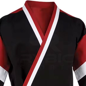 Prix bas, 100% coton, broderie personnalisée, tenue de Jiu-Jitsu brésilien pour compétition, haute résistance, coutures renforcées. - Product Image 4