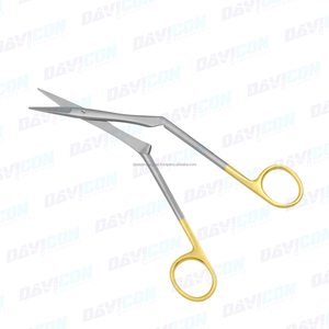 Tijera Nasal de caballero profesional de 18cm, cuchillo recto de plástico de acero inoxidable de alta calidad, carburo de tungsteno, TC, potencia Manual - Product Image 6