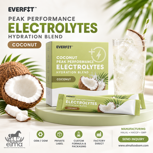 Elma Food - Polvo Electrolítico 1KG Sin Azúcar Añadido, 50 Porciones, Fórmula de Reposición de Minerales para Hidratación, Sin GMO, Para Adultos y Músculos - Product Image 1