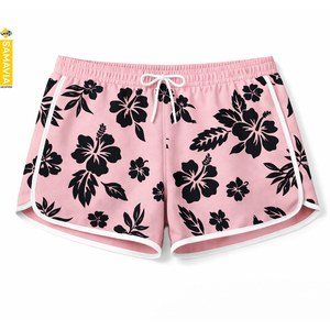 Made to Order Samavia Hot High Waist Colored Wash Running Shorts Women | Breathable 220gsm Spandex Sporty Style - Product Image 6