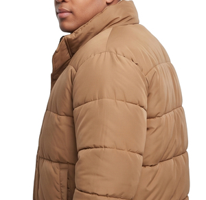 <b>Men</b> Stand Collar Vintage Puffer <b>Jackets</b> Winter <b>Warm</b> Quilted Outdoor Coat <b>Men's</b> Button Down Puffer Bubble <b>Jacket</b> <b>Mens</b> - Product Image 5