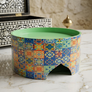 Support de présentation créatif rétro pour gâteaux en perles, couleur personnalisable, durable, pour la décoration de table du Ramadan, de l'Aïd ou de mariage - Product Image 1