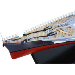 Modelo de Barco BISMARCK L80 de Madera Artesanal, Decoración Náutica para el Hogar - Product Image 5