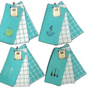 Toallas de cocina para el hogar de textura suave para el secado diario de platos Limpieza de superficies de vidrio en áreas de comedor - Product Image 3