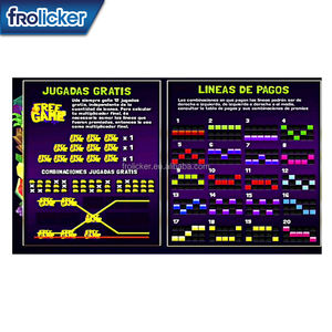 Máquina de Videojuegos de Jackpot Amarilla de Pantalla Única de 5V, Frutilla Tragamonedas - Product Image 2