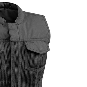 Gilet en cuir pour femme, vêtement d'extérieur personnalisé, cuir véritable, service de production en gros OEM/ODM - Product Image 2
