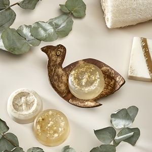 Respetuoso del medio ambiente de coco jabón plato titular precio barato OEM marca privada de Vietnam - Product Image 5