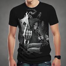 การพิมพ์ด้วยเทคนิคดิจิตอลซับลิเมชั่น, เสื้อผ้าสตรีทแวร์สไตล์โกธิค, เสื้อยืดลายกราฟิกสำหรับนักขี่มอเตอร์ไซค์, เสื้อเชิ้ตสไตล์พังก์สำหรับผู้ชาย, เสื้อพิมพ์ลาย 3 มิติขนาดใหญ่ - Product Image 2