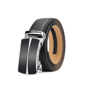 Ceinture en cuir de vachette couleur unie 2026 avec boucle à ardillon rectangulaire, durable, moulée en une seule pièce, avec quincaillerie en acier, en vente - Product Image 5