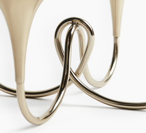 Candelero de Latón Natural Hecho a Mano, Elegante y Duradero, para el Hogar, Bodas, Pascua, Navidad, San Valentín, Cumpleaños - Product Image 5