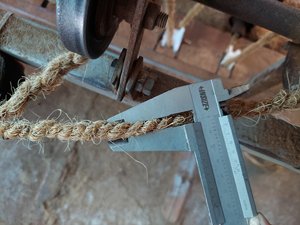 Corde en fibre de coco naturelle pour suspendre des plantes - Product Image 5