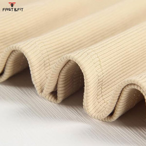 Débardeurs de sport pour femmes, course à pied, gym, fitness, compression, yoga, tricotés, 100% coton - Product Image 4