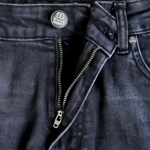 Nuevo Estilo, Mejor Precio, Jeans de Hombre Negros, Ajustados, Delgados, Cómodos para Verano, Tela Vaquera, Pantalones de Algodón - Product Image 5