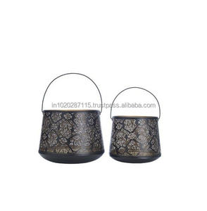 Custom designed iron <b>votive</b> <b>candle</b> holder with unique motifs and premium style perfect for interior decorators - Product Image 4