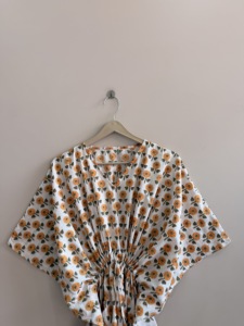 Lot de robes kaftan longues en coton léger et respirant - Product Image 2