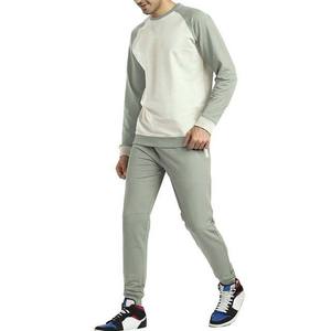 Survêtement en molleton de coton personnalisé pour homme, avec logo brodé sur le devant, tenue de jogging hiver respirante, anti-plis, poids lourd 220g, deux pièces - Product Image 1