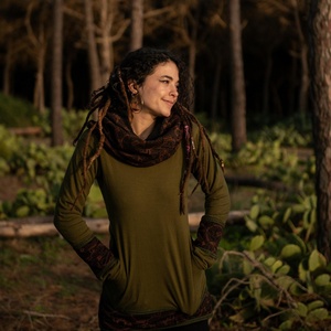 Sudadera con Capucha de Invierno Forrada de Felpa Estilo Bohemio, Suéter Cálido para Festivales, Top con Capucha para Atuendos de Verano y Ropa para Festivales - Product Image 1