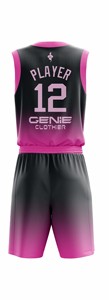 Nouveaux maillots de basket-ball de haute qualité, uniformes de sport, vente en gros, impression personnalisée, sans manches, en vente - Product Image 4