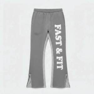Pantalones deportivos personalizados para hombre, de color sólido, estilo jogger, con logo impreso digitalmente. - Product Image 4