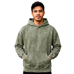 Sweat-shirt à capuche personnalisé pour hommes, pour boutiques, fabricant de streetwear, sweat-shirt en molleton, vente en gros, vêtements à marque privée, fournisseur OEM - Product Image 5