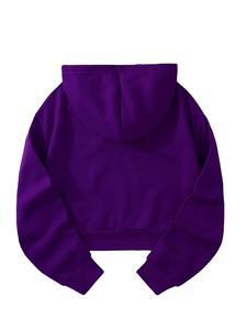 Sudadera con capucha unisex de gran tamaño y sólida de alta calidad, sudaderas personalizadas para hombre con impresión digital para invierno - Product Image 4