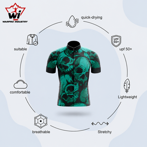 Custom Team Uniform WARPRO Unisex Performance <b>Cycling</b> Jersey Kit Gel <b>Padded</b> <b>Shorts</b> Breathable Quick Dry 100% Polyester - Product Image 4