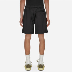 Pantalones deportivos de verano de doble capa con sublimación, de poliéster/algodón, con entrepierna de 5 pulgadas, para gimnasio, en blanco, para hombre, de baloncesto, personalizados, de malla, de lona, informales - Product Image 3