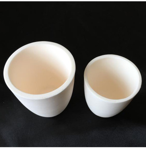 Creuset en céramique d'alumine 3500ml 1800C or platine fondant glaçure cuisson réutilisable extra grande capacité - Product Image 6