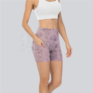 Shorts de Yoga Ecológicos y Transpirables de Cintura Alta para Mujer, Ropa Deportiva de Compresión para Correr y Entrenar - Product Image 2