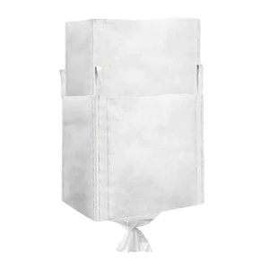 Bolsa Jumbo FIBC tipo U con falda superior y boquilla inferior, de 1.5 toneladas, de polipropileno tejido, para transporte de arena, minerales y cemento - Product Image 2