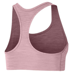 Women Crisscross Straps Racerback Sports Bra Solid Color Ribbed V-neck Breathable Spandex Polyester Front Activewear Yoga <b>Top</b> - Product Image 5