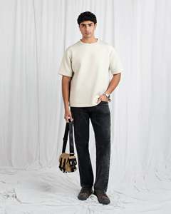 เสื้อยืดแขนสั้นผู้ชาย คอกลม ผ้าฝ้ายนุ่ม แบบเรียบ รับผลิตโลโก้ตามสั่ง - Product Image 1
